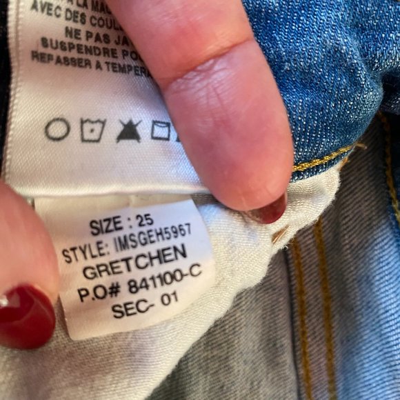 Gently Worn-JOE'S JEANS GRETCHEN ANKLE JEANS-SZ 25 - Picture 7 of 7